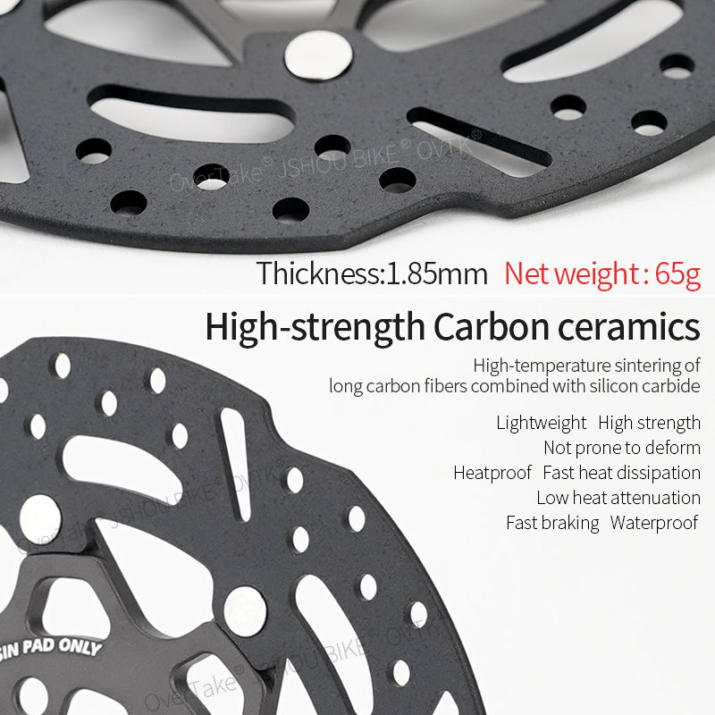 LVZHUN バイク用カーボンセラミックブレーキディスク 1 - Carbon Ceramic Motorcycle Brake Rotor のレビューと価格