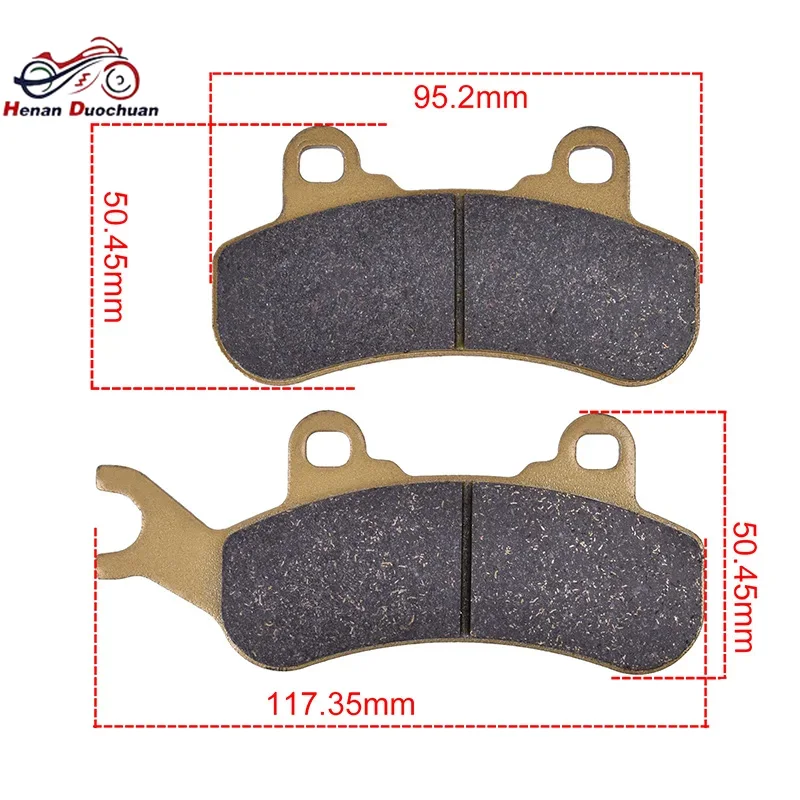 オートバイフロントリアブレーキパッド Can-Am トラクス - Carbon Ceramic Motorcycle Brake Rotor のレビューと価格